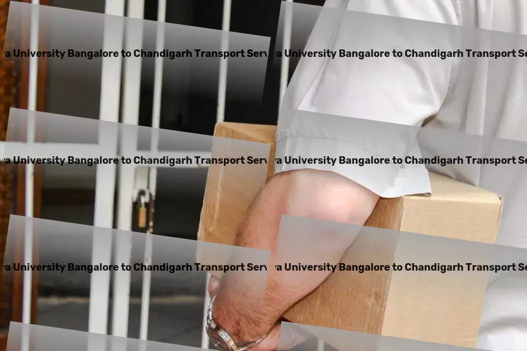 Reva University Bangalore to Chandigarh Cargo Quick goods logistics